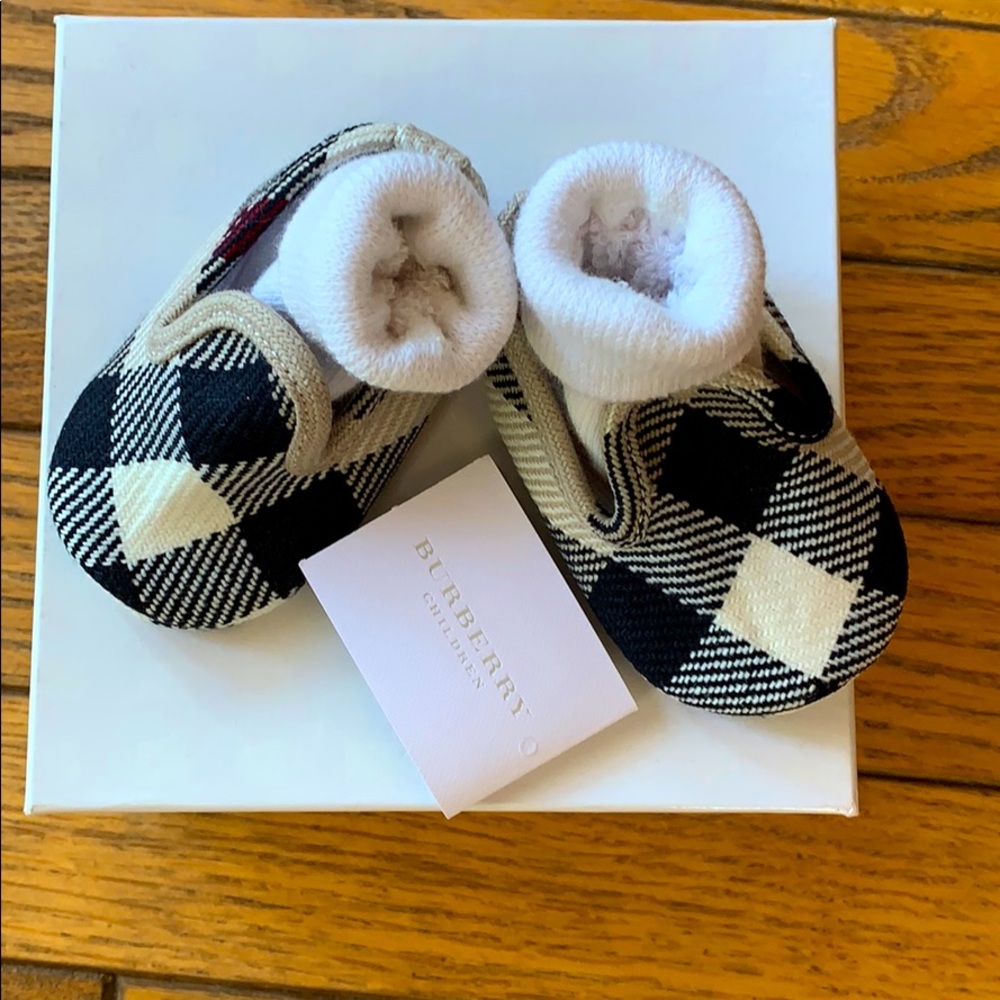 Burberry Infant Booties Size 15